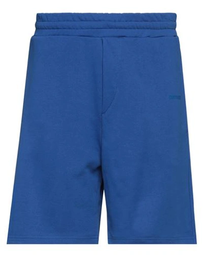 Customize Man Shorts & Bermuda Shorts Blue Size Xl Cotton