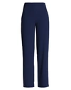Xandres Woman Pants Blue Size 4 Recycled Polyester