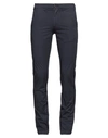 40weft Man Pants Midnight Blue Size 28 Cotton, Elastane