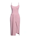 Chiara Boni La Petite Robe Woman Midi Dress Antique Rose Size 4 Polyamide, Elastane In Pink
