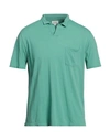 Hartford Man Polo Shirt Green Size M Cotton