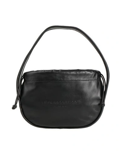 Alexander Wang Small Ryan Leather Top Handle Bag In Nero