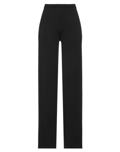 Federica Tosi Woman Pants Black Size 6 Viscose, Polyester