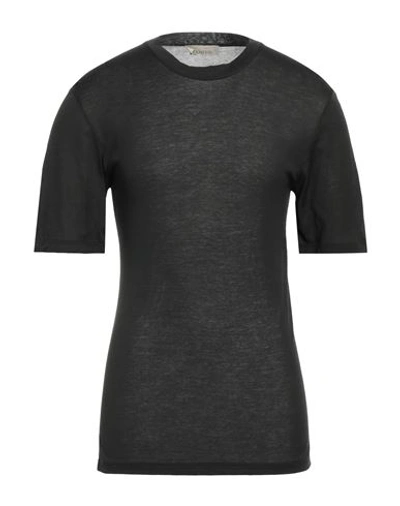 Laneus Man T-shirt Black Size S Cotton