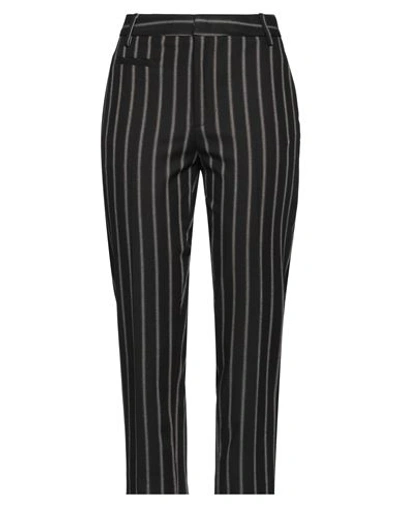 Dondup Woman Pants Black Size 8 Polyester, Viscose, Elastane