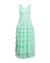 Goa Goa Woman Maxi Dress Light Green Size Xl Polyester In Green