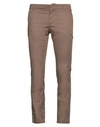 Armani Exchange Man Pants Camel Size 30 Cotton, Elastane In Beige