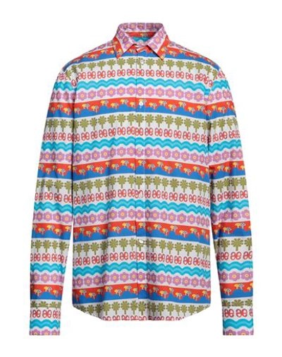 Egonlab Wonderland Long Sleeves Shirt In Garden Print
