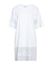Gaelle Paris Gaëlle Paris Woman Mini Dress White Size 2 Cotton