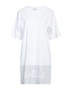 Gaelle Paris Gaëlle Paris Woman Mini Dress White Size 1 Cotton