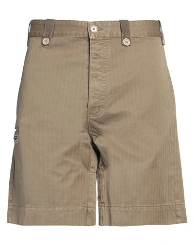 Sundek Man Shorts & Bermuda Shorts Khaki Size 32 Cotton In Beige