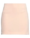 Simona Corsellini Woman Mini Skirt Blush Size 4 Polyester In Pink