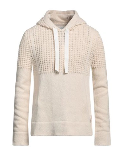 Jil Sander Man Sweater Cream Size 36 Cotton, Wool In White