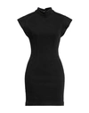 Isabel Marant Nina Open Back Denim Mini Dress In Black