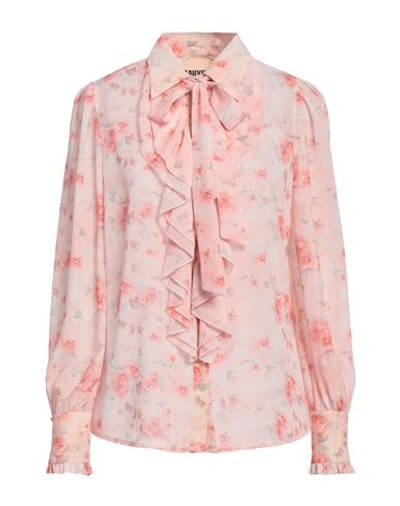 Aniye By Woman Shirt Pink Size 10 Polyester
