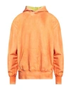 Notsonormal Man Sweatshirt Orange Size L Cotton