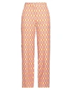 Angela Mele Milano Woman Pants Apricot Size Xs Viscose, Polyester, Elastane In Orange