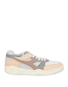 Diadora Heritage Man Sneakers Blush Size 8.5 Leather, Textile Fibers In Pink