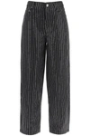 Rotate Birger Christensen Rotate Jeans With Sequined Stripes