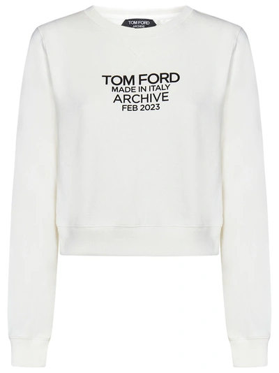 Tom Ford Felpa  In Bianco