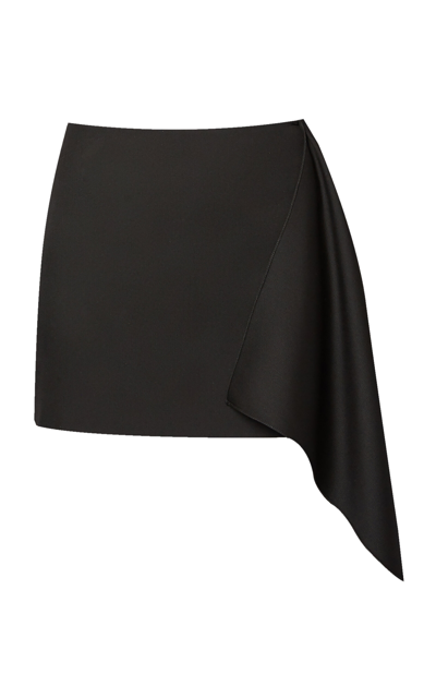 Erdem Wool Mini Skirt In Black