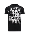 Dsquared2 Icon Logo-print T-shirt In Black