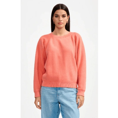 Bellerose Fella Corail Sweatshirt In Orange