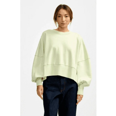 Bellerose Salva Honeydew Sweatshirt In Green
