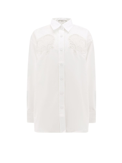 Stella Mccartney Collared Long In White