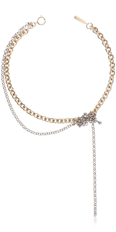 Justine Clenquet Demi Necklace In Gold