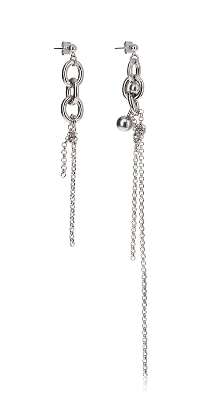 Justine Clenquet Sofie Earrings In White