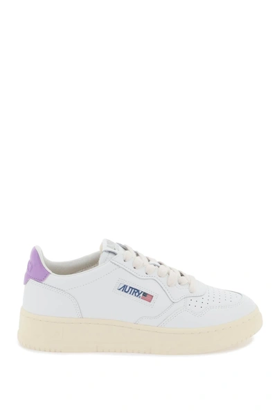 Autry Medalist Low Leather Sneakers In Multi-colored