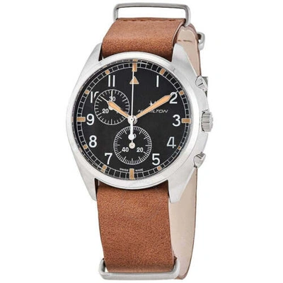 Pre-owned Hamilton Men's H76522531 Khaki Field 41mm Quartz Watch