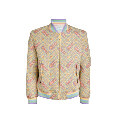 CASABLANCA CASABLANCA WOOL BOMBER JACKET