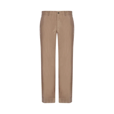 Comme Des Garçons Comme Des Garcons  Homme Plus Twill Trousers In Brown