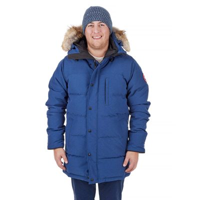 Pre-owned Canada Goose Men's Carson Parka In Northern Night