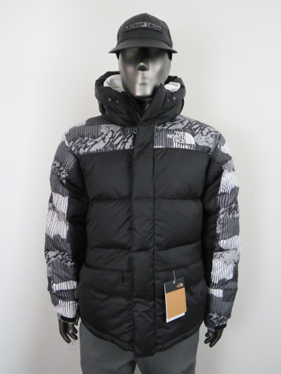 Pre-owned The North Face Mens  Himalayan 550-down Insulated Winter Parka - Black Yosemite In Tnf Black Yosemite Print / Tnf Black / Tnf White Logo
