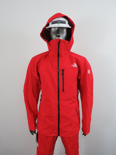 Pre-owned The North Face Mens  Torre Egger Futurelight Waterproof Ski Jacket Red $575 In Tnf Red / Tnf Black Zippers / Tnf White Logo