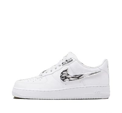 Pre-owned Nike Fv3616-101  Air Force 1 Low Molten Metal (men's) In White