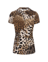 dressing gownRTO CAVALLI T-SHIRT WITH LEOPARD PRINT