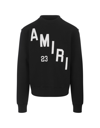 AMIRI AMIRI APPLIQUÉ SWEATSHIRT IN BLACK