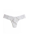Hanky Panky Signature Lace Low Rise Thong Marshmallow In White