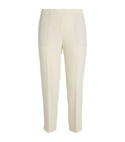 Theory Treeca Tailored Crop Trousers In White