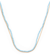 ROXANNE ASSOULIN TURQUOISE THE LINE NECKLACE