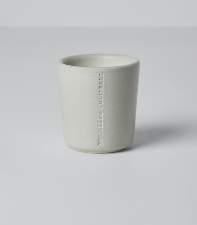 Brunello Cucinelli Ebano Candle (8.5cm) In White