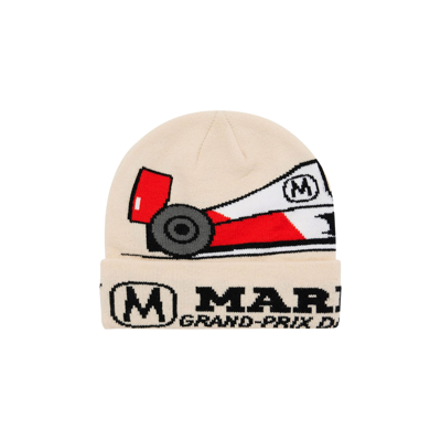 Pre-owned Market Grand Prix Beanie 'cream'