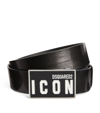 DSQUARED2 LEATHER ICON BELT