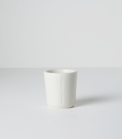 Brunello Cucinelli Ebano Candle (8.5cm) In White