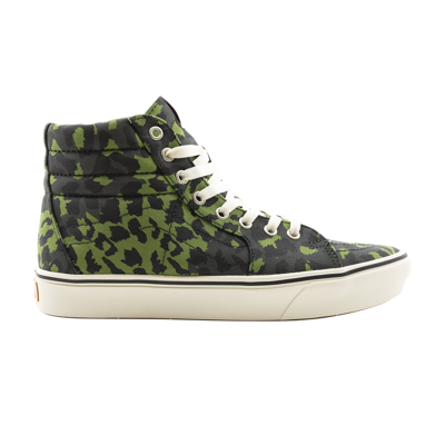 Pre-owned Vans Sk8-hi Comfycush 'leopard - Cactus Scarab' In Green