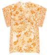 Poupette St Barth Amaya Floral Kaftan In Yellow